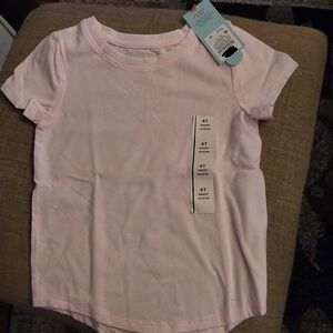 Source Unknown Light Pink Short Sleeve Kids Tee